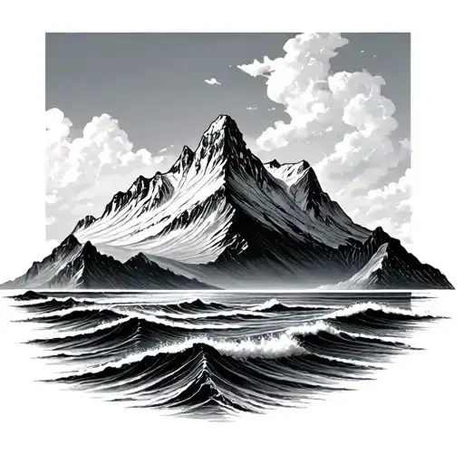 Mountain And The Ocean