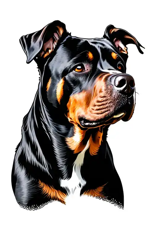 Fine Line Rottweiler Breed That Passed Away