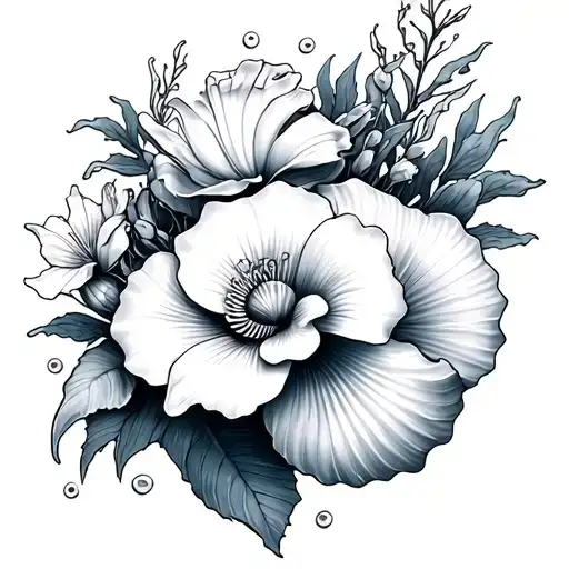 Lillie's And Shells And Ocean