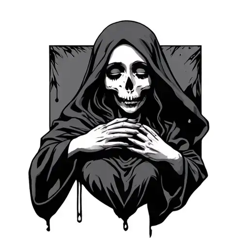 Dead Mother Holding Hands