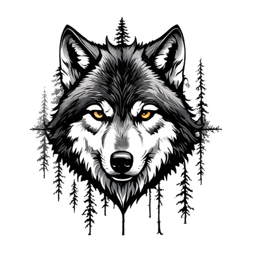 Forearms Growing Wolf Face Trees