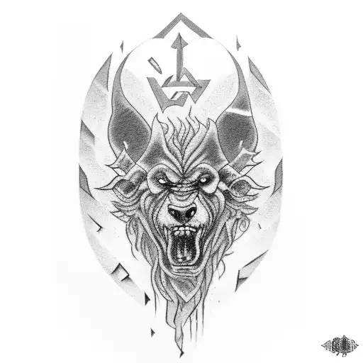 Sirius Black With Runes