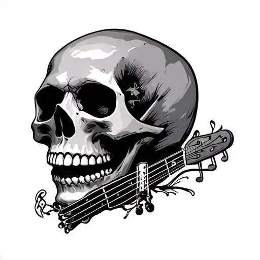 Skull Death Music