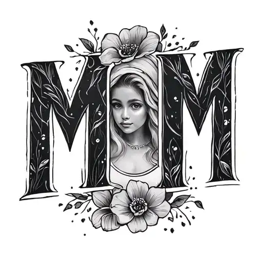 Mom Tattoo For 3 Kids Names