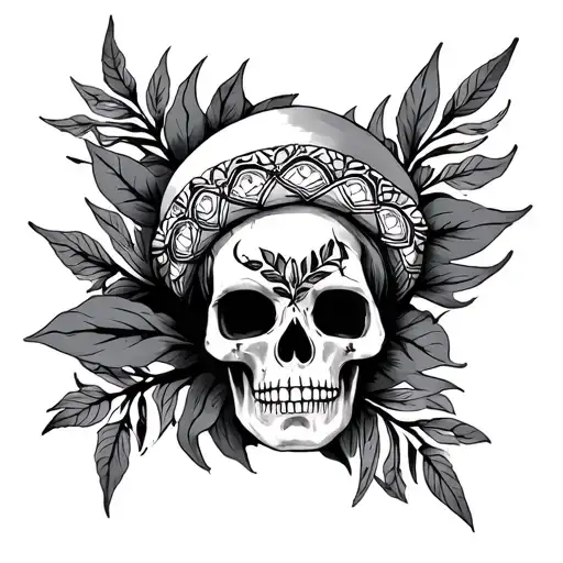 Mexican Inspired Tattoo Design