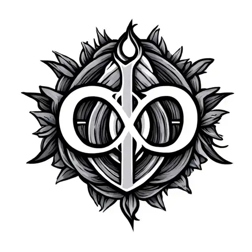 Alpha & Omega Symbol