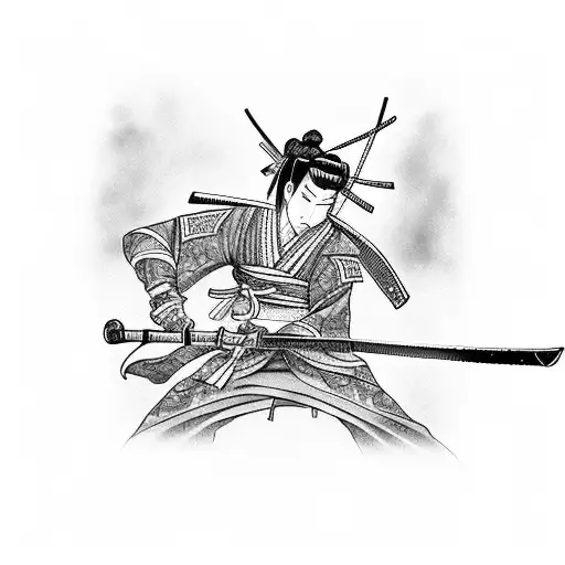 Samurai Katana Geisha