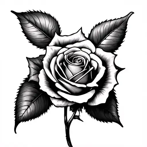 Elegant And Flowy Rose