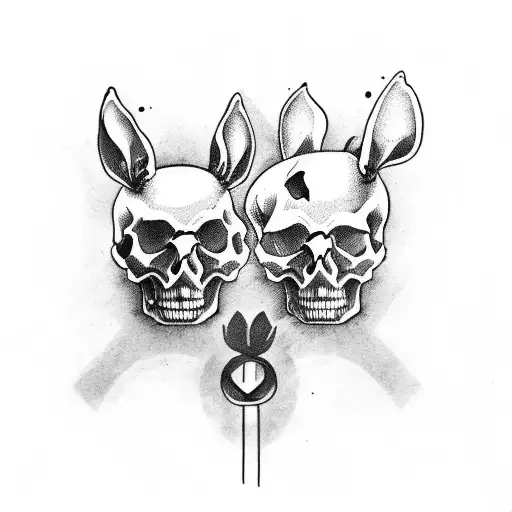 Skull And Rabbit
