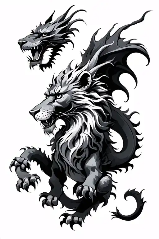 Lion And Dragon K And T