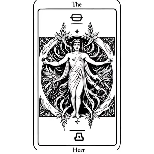 Tarot Card The Healer
