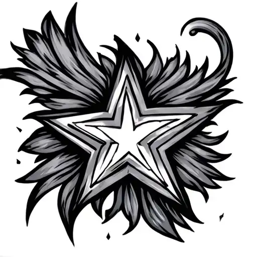 Singular Sparkle Star