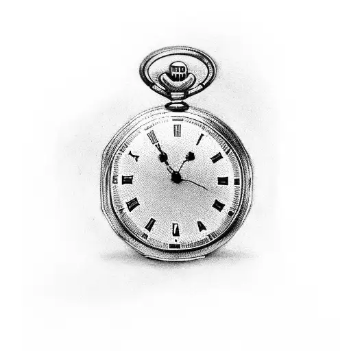 Pocket Watch Date Foot Picture