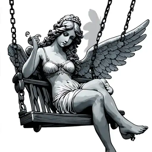 Porch Swing Angel