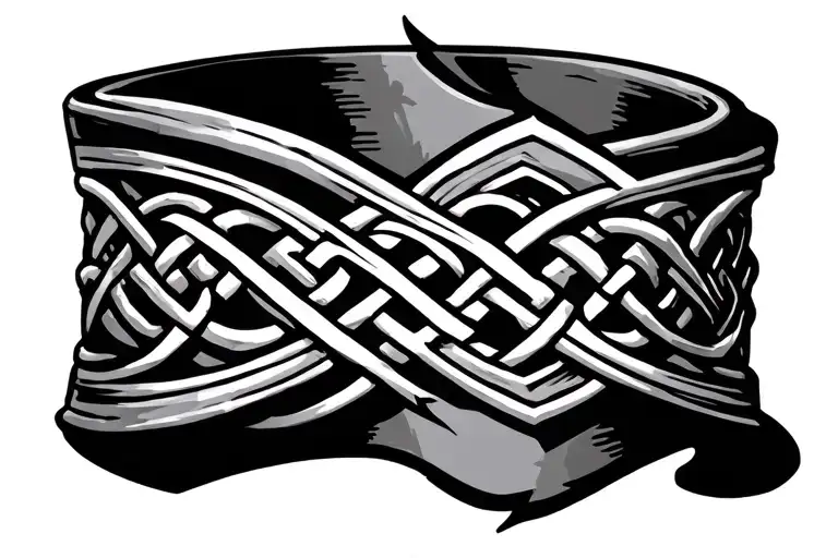 Celtic Viking Wrist Band