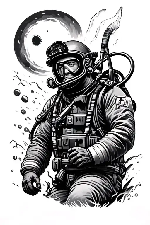 Scuba Diver By Day Firefighter By Night