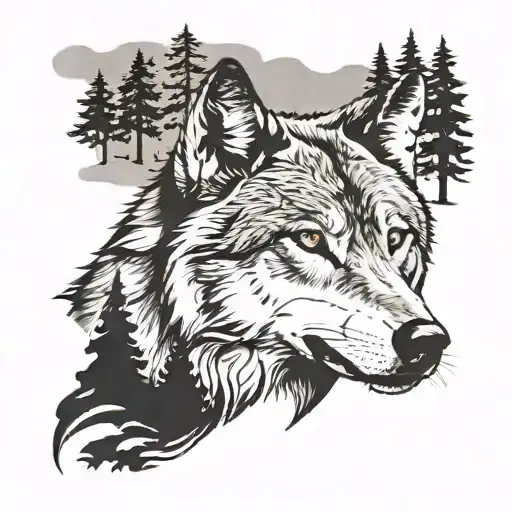 Wolf And Wilderness
