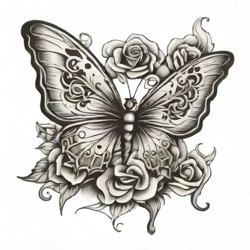 In Memory Of Mom Butterfly