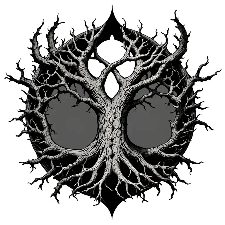 Occult Yggdrasll Tree Of Life