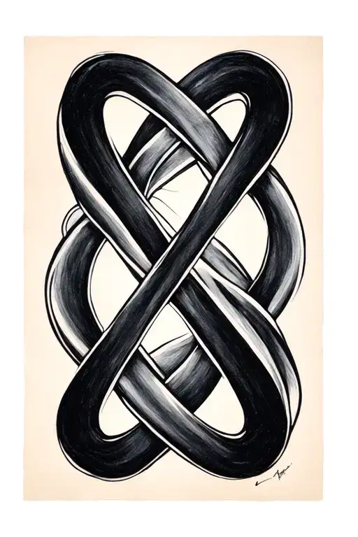 1987 2004 Infinity Symbol Intertwined