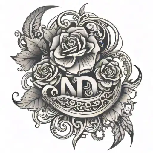 A Tattoo Symbolizing The Strength And Resilience Gained Through Divorce And Workout