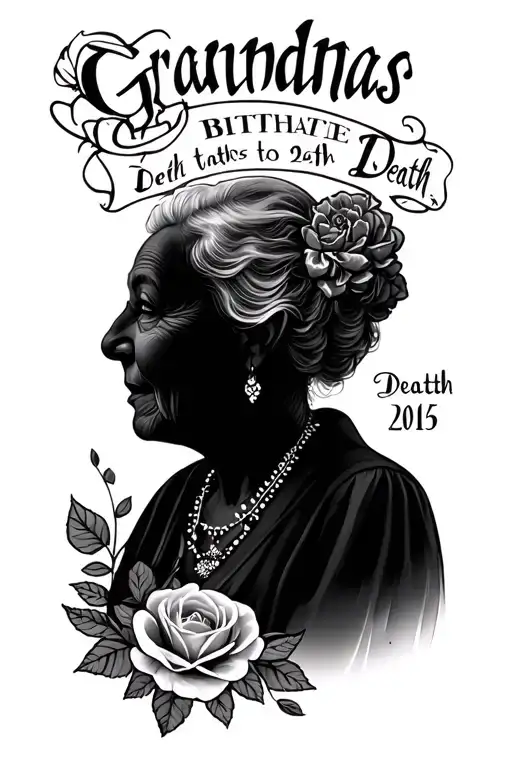 Grandmas Birthdate To Death Date