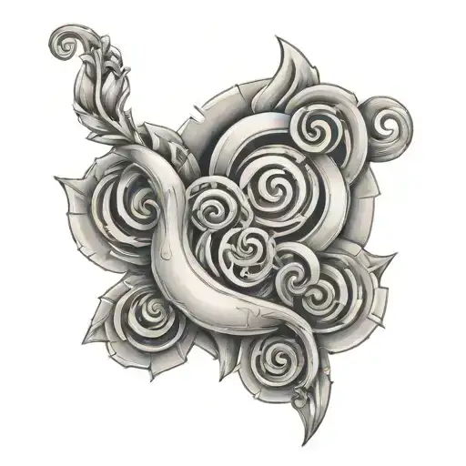 Text That Starts At The Chest And Goes To Full Wrap Around Sleeve In A Medium Sized Standard Font