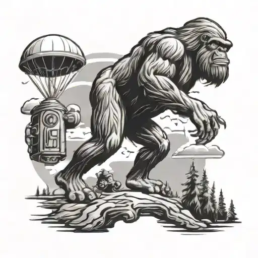 Bigfoot And Alien Abduction