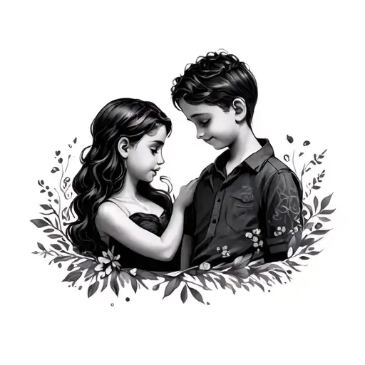 Tattoo Ideas For Mom And Son 2By 2