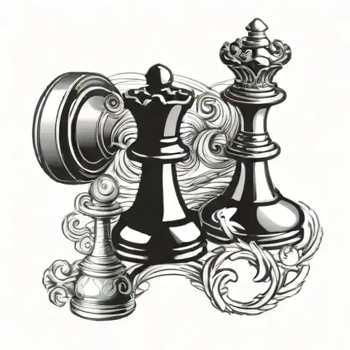 A Pawn Chess Piece Morphing