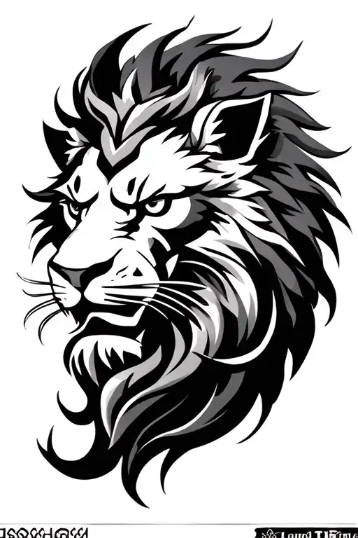 Lion Head Zues Samurai Pattern Forming