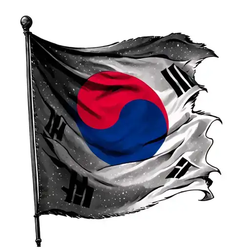 Korean Irish Flag Inside