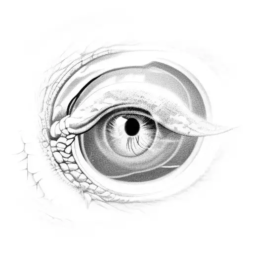An Eye In Which A Scorpion And From The Tail Of A Scorpion Flows Poison Like A Tear
