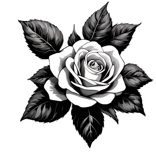 Roses With Ohm Symbol