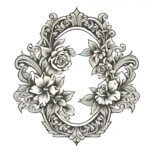 Filler Floral Frame