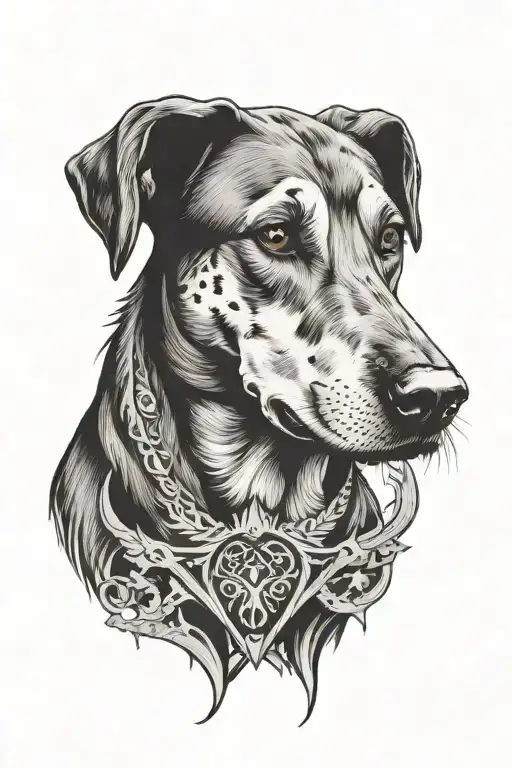 A Hunting Hound Symbol
