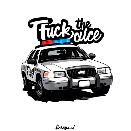 Fuck The Police Car