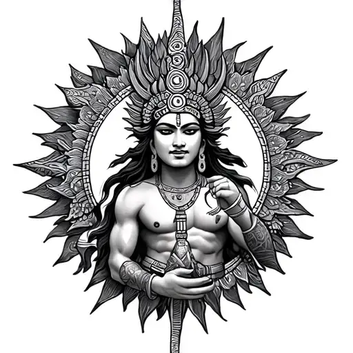 Apolaki Filipino Mythology Sun God Holding