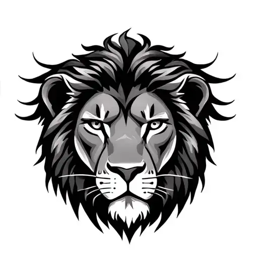 Lion Facing The Term