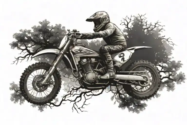 Motocross And Family Tree