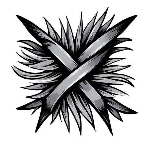 Als Ribbons With African Angle Wears