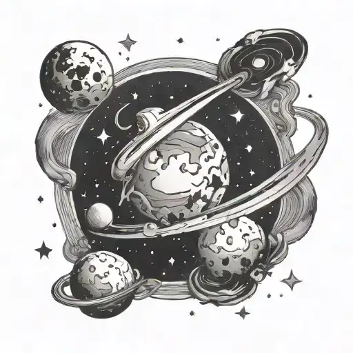 Space With Just Stars In It