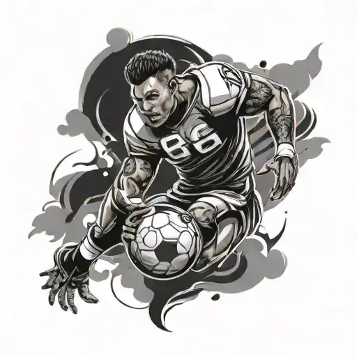 Football And Hardwork