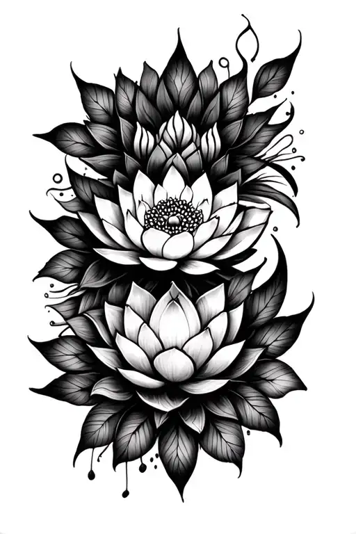 Mandalas And Lotus Full Sleeve