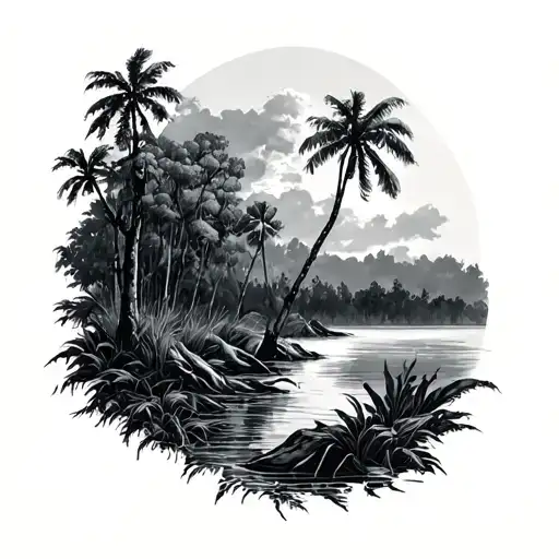 Florida Woods Surrounded