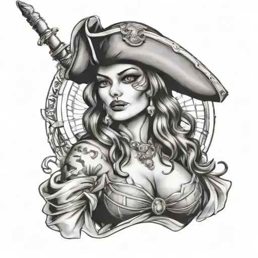 Sexy Pirate Large Breast