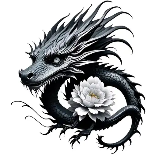 Dragon Flowers Piano