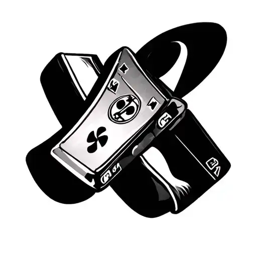 Casino Royale 007 Silhouette