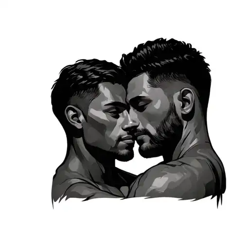 Son And Father For Great Relationship Small Triceps Minimalist