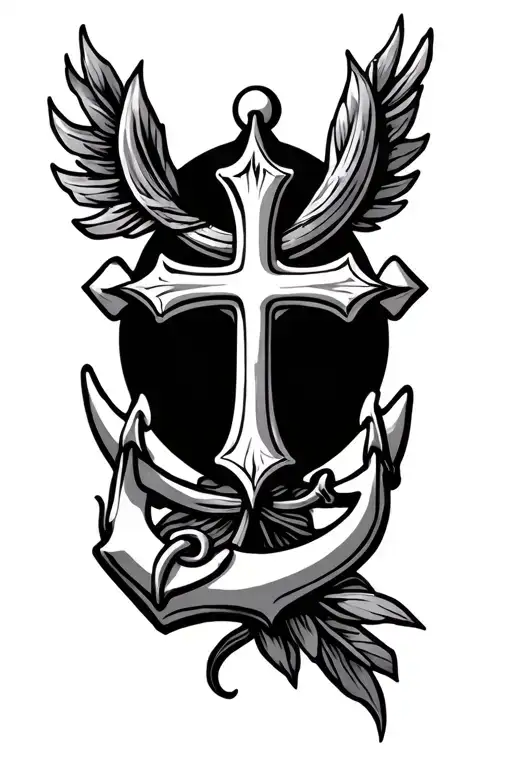 Nautical Theme Cross